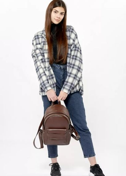 Жіночий рюкзак Sambag Dali BKH шоколадний 35 х 25 х 12 см (15351020) | Зображення 2