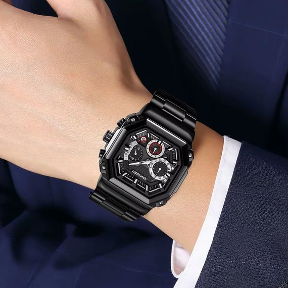 Годинник наручний чоловічий SKMEI 9359BK LF-90 | Зображення 1