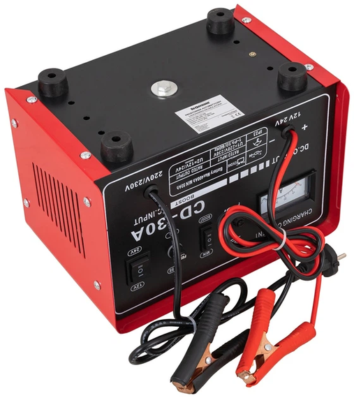 Зарядное устройство для Heckermann CD-30A 12В/24В / Зарядка для АКБ / Мощное зарядное устройство | Зображення 4