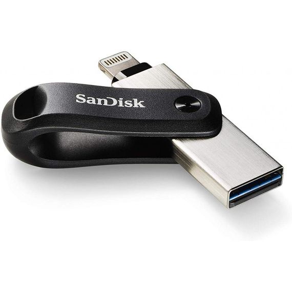 USB флеш накопичувач SanDisk 64GB iXpand Go USB 3.0 /Lightning (SDIX60N-064G-GN6NN) | Зображення 4