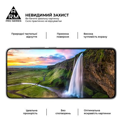 Стекло защитное Armorstandart ArmorStandart Pro Xiaomi Poco F7 Pro Black (ARM80413) | Зображення 3