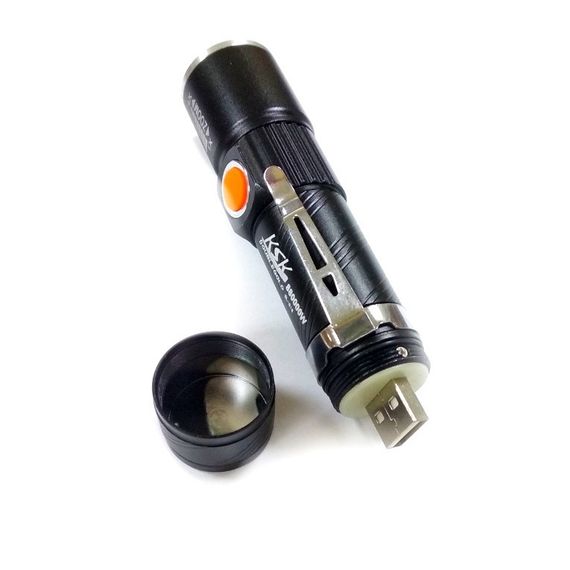 Тактичний світлодіодний ручний акумуляторний ліхтар X-Balog BL-616 якісний zoom ліхтарик | Зображення 5