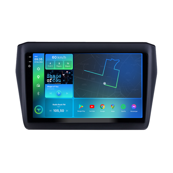 Штатна магнітола Torssen 2K Suzuki Swift 2018+ F9432 4G Carplay DSP | Зображення 1