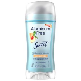 Дезодорант-антиперспірант жіночий Secret Aluminium free solid deodorant White Peach (68 g)