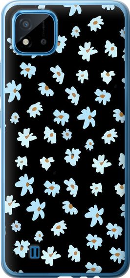 Чехол на Realme C20A Цветочный "4900u-2416-17620"