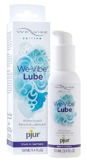 Лубрикант на водной основе pjur We-Vibe Lube 100 мл с дозатором sexstyle