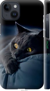 Чохол на iPhone 14 Plus Димчастий кіт "825m-2645-2448"