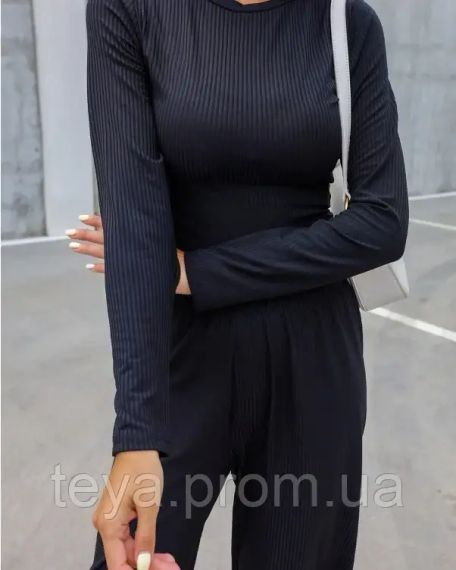 Костюм цвет черный размер L FI_005282 | Зображення 3