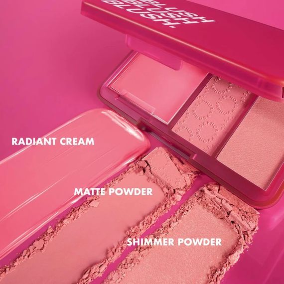 Румяна Sephora Blush Blush Blush. Multi-texture blush trio - 01 Candy Lover (8 g) | Зображення 2