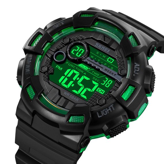 Skmei 2110BKGN Black-Green SALE | Зображення 1