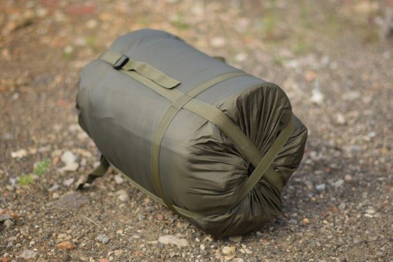 Військовий спальний мішок "Кокон" Олива, Водонепроникний спальник на флісі до -20°C   знижка | Зображення 7