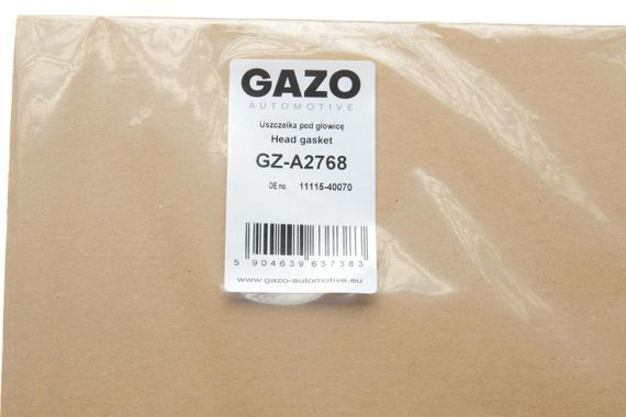 Прокладка ГБЦ Citroen C1 Peugeot 108 Toyota Aygo Yaris 1.0 10- 0.60mm  Ø72.00mm  GZ-A2768 | Зображення 1