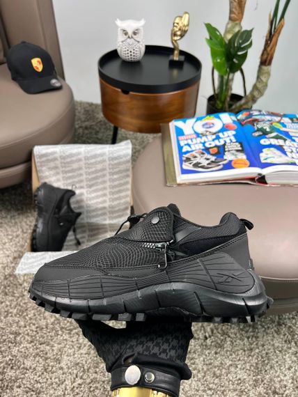 Чоловічі кросівки New Re3ebok Zig Kinetica 2.5 Edge x Spyder All Black  (Waterproof) А4433 44 28 | Зображення 7