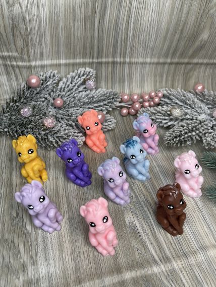 Мыло ручной работы «Конячка Луна», новогодний сувенир (20 г) | Зображення 4