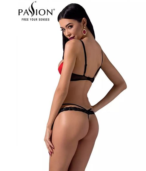 Комплект білизни S/M FEMMINA BIKINI red S/M - Passion Sex Aura | Зображення 1