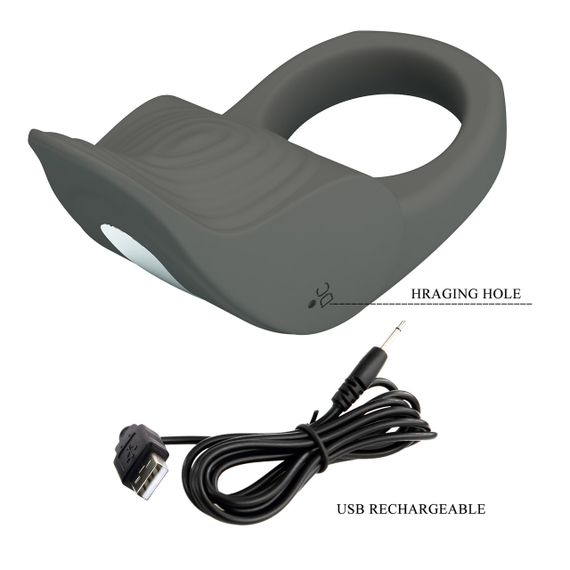 Кольцо эрекционое серии Pretty Love - Master ring, 10 vibration functions, BI-210235-1 sexstyle | Зображення 18