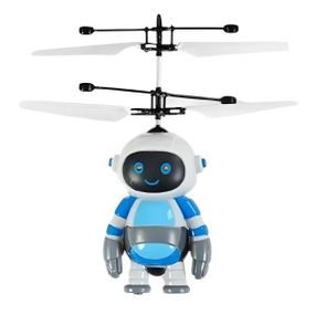 Летающий робот с подсветкой JM 8856 Голубой