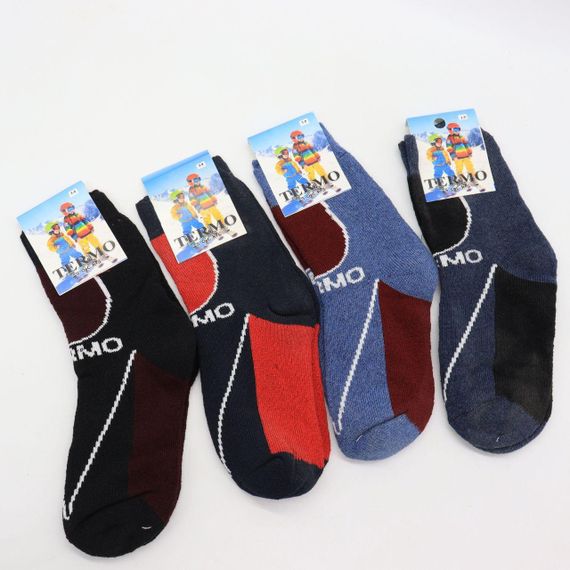 Дитячі шкарпетки шерстяні Termo Socks, 5-7 розмір, 1 пара / Зимові шкарпетки для дитини / Термошкарпетки для дітей | Зображення 8