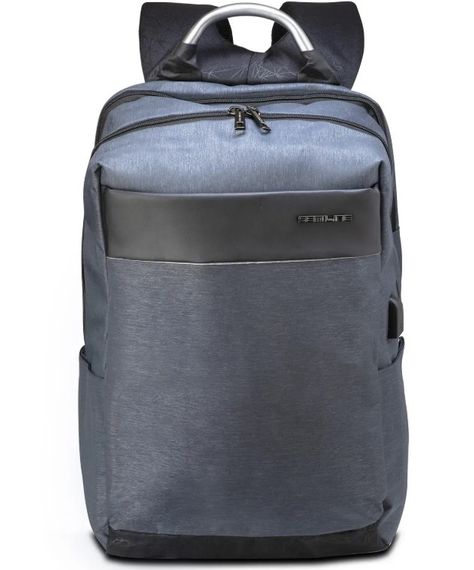 Рюкзак міський Semi Line USB 30 Grey (P8002) | Зображення 4