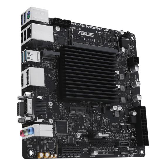 Материнська плата ASUS PRIME N100I-D D4-CSM CPU Intel N100 Quad-Core 2.0GHz 1xDDR4 SO-DIMM D-Sub HDMI DP Com mITX 90MB1F70-M0EAYC | Зображення 1