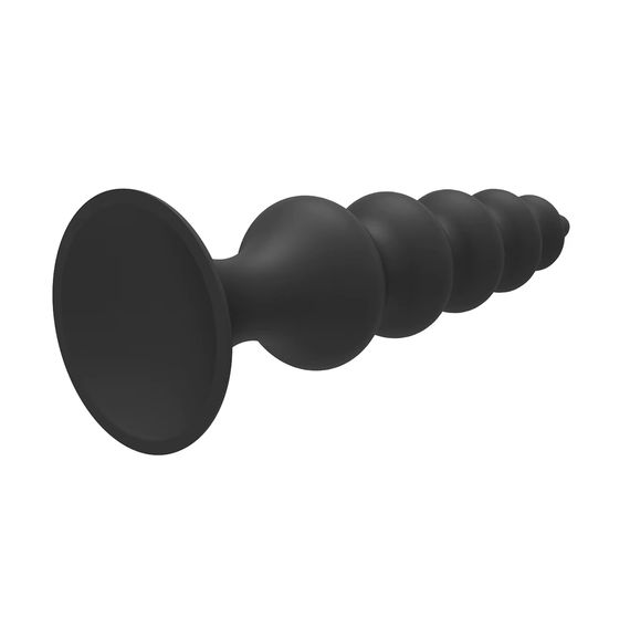 Силіконова анальна пробка-ялинка WeLove з присоскою 11.5 см | Зображення 3