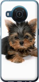 Чехол на Nokia X20 Щенок йоркширского терьера "931u-2532-17620"