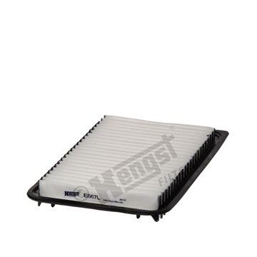 Фильтр воздушный Mazda 2/3 1.3-1.6 i 03-, Hengst, E667L,