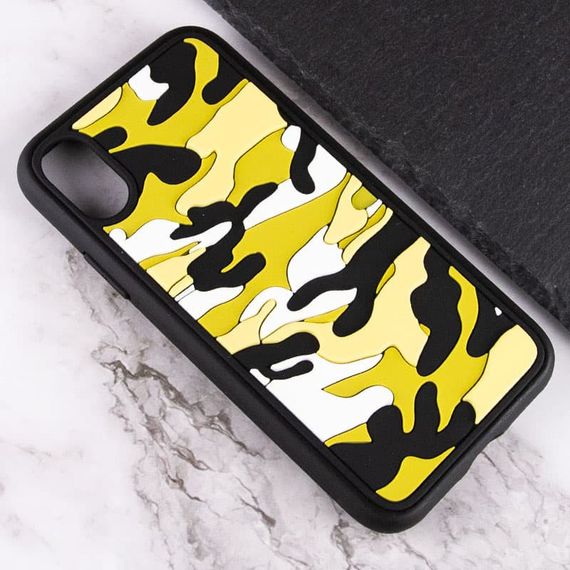 Чохол TPU+PC Army Collection для Apple iPhone XS Max (6.5") Жовтий | Зображення 2