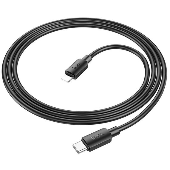 Дата кабель Hoco X96 Hyper Type-C to Lightning 20W (1m) Black | Зображення 3