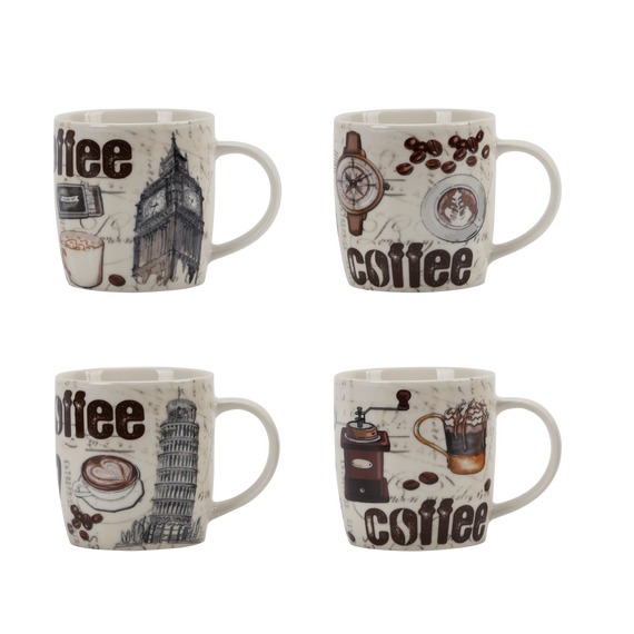 Чашка Кавова подорож VT-C-123380 Vittora 380 мл