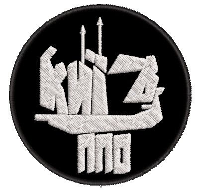 Шеврон ППО Київ (чорний)