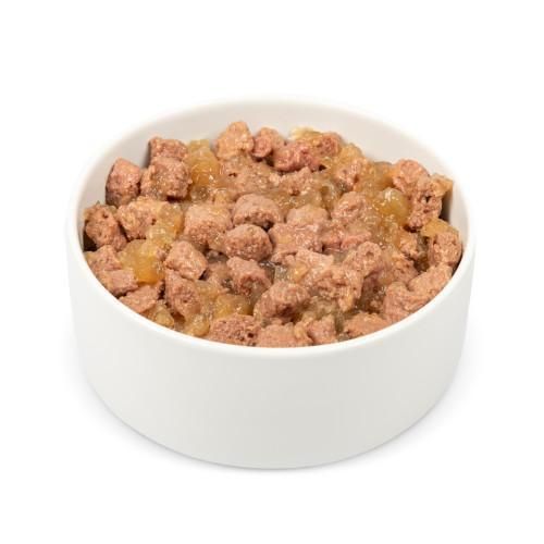 Корм влажный для взрослых собак Pet Chef, кусочки в желе с говядиной 415 г | Зображення 1