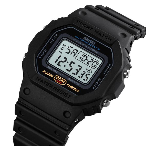 Skmei 1628 Black | Зображення 1