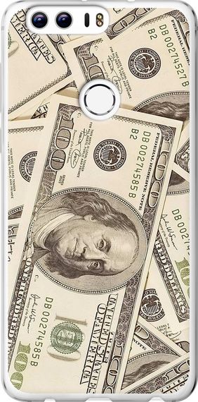 Чехол на Huawei Honor 8 Доллары "3016u-351-17620"