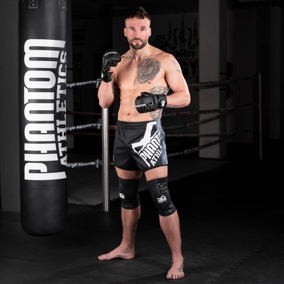 Наколінники спортивні Phantom Grappling Black L/XL (пара) | Зображення 4