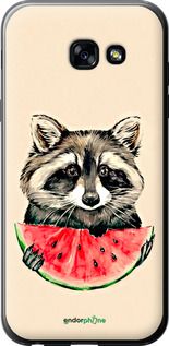 Чохол на Samsung Galaxy A5 (2017) Єнотик з кавуном "4605u-444-2448"