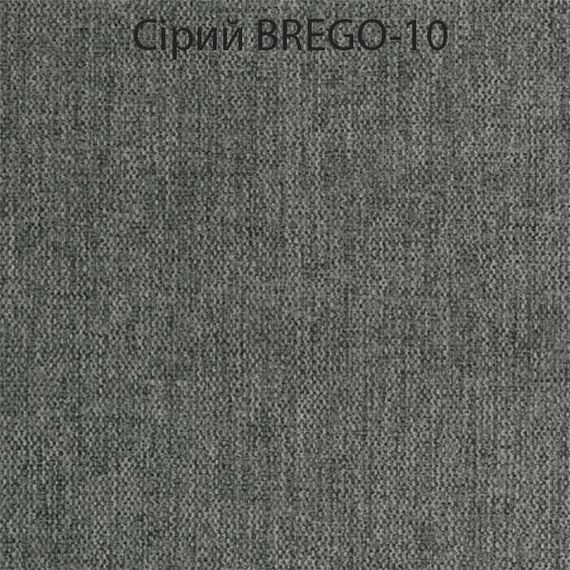 Стілець Melvin (Fred) GD-Base, на золотій круглій нозі-опорі, з регулюванням висоти, м'яке сидіння текстиль сірий BREGO-10 | Зображення 6