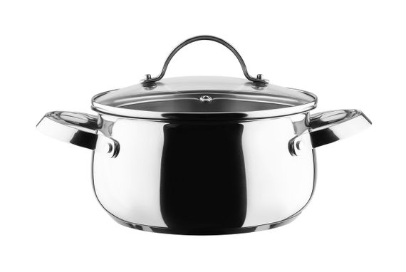 Набор кухонной посуды Vinzer Culinaire 50030, 6 предметов нержавеющая сталь, для индукции | Зображення 3