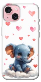 Чохол з картинкою Animals love 7 для Apple iPhone 15 (6.1")