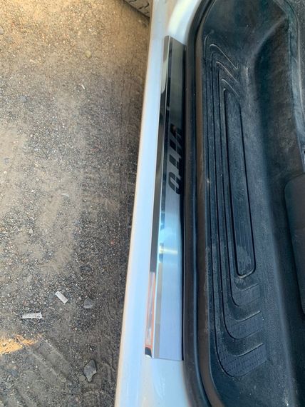 Накладки на пороги VIP-style (2 шт, сталь) для Mercedes Vito / V W447 2014-2024 рр | Зображення 2