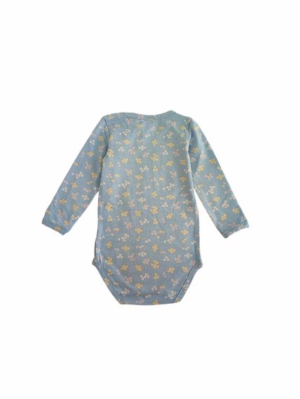 Дитяче боді для новонародженої дівчинки Green Cotton 68 см Блакитний (25111222) | Зображення 1