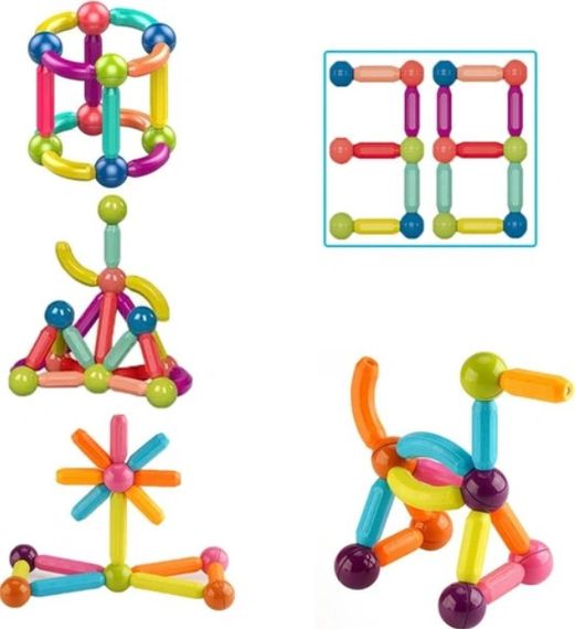 Конструктор магнітний SKY Magnetic Sticks, 36 шт. | Зображення 1