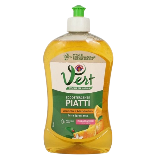 РІДКИЙ ЗАСІБ ДЛЯ МИТТЯ ПОСУДУ ВЕРТ ТМ Шантеклер (ТМ Chanteclair), КОНЦЕНТРОВАНИЙ. АРОМАТ АПЕЛЬСИН ТА МАНДАРИН. Об'єм: 500 мл.