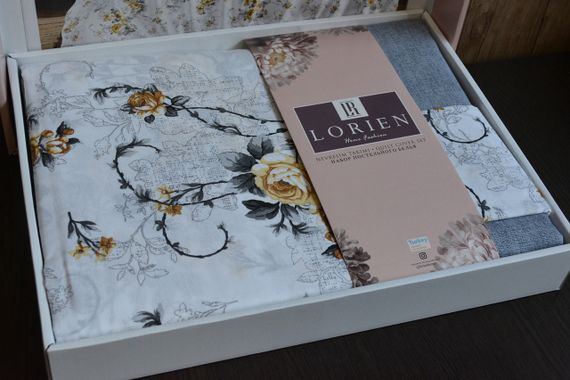 Постільна білизна Lorien Ranforce 200 х 220 см. Rose | Зображення 2