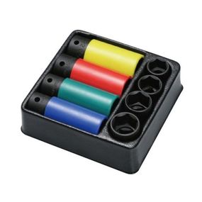 Набір торцевих головок ударних 1/2" в ложементі 8 пр. (TT-53) HANS (ТТ-53)