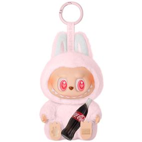 Іграшка - брелок Labubu monsters Pop Mart Big model Cola and Bottle with light and sound Random color