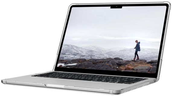 Чохол UAG [U] для Apple MacBook Pro 13' (2020-2022) Lucent, Ice/Black (134006114340) | Зображення 2