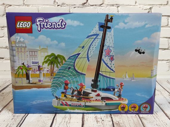 Конструктор LEGO Friends Приключения Стефани на яхте 304 детали (41716) ff