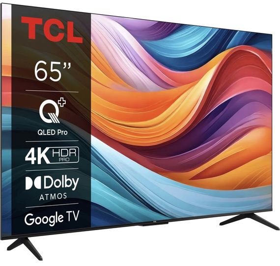 Телевізор 65&quot; TCL QLED 4K 60Hz Smart Google TV Titan 65T7B | Зображення 2
