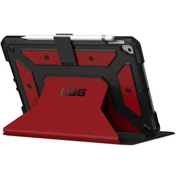 Чехол-книжка UAG Metropolis для Apple iPad 10.2" (2019) (2020) (2021) Штучна шкіра, Червоний | Зображення 2